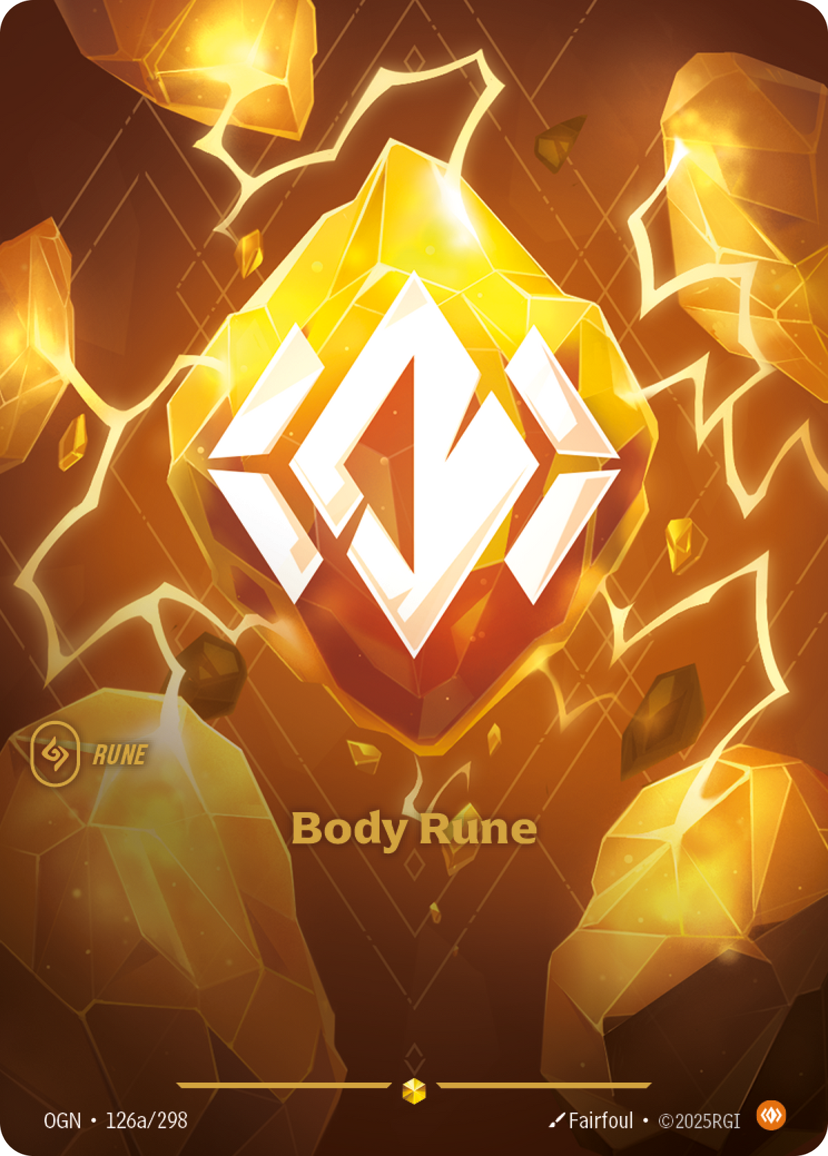 Body Rune – OGN-126a/298 – Showcase