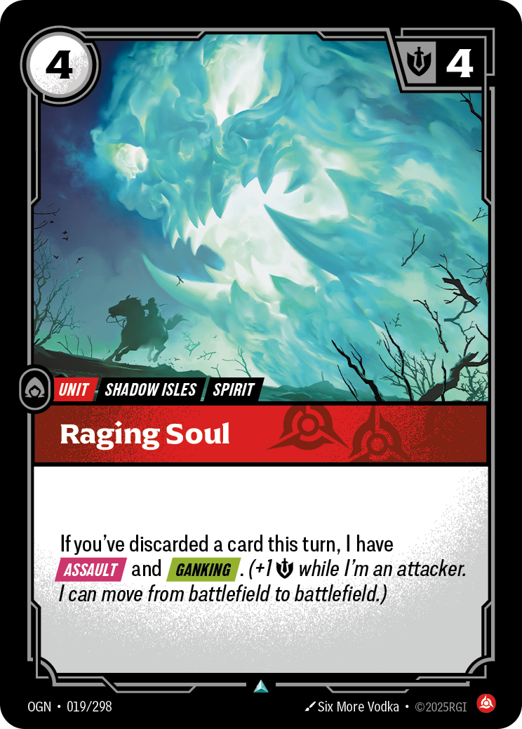 Raging Soul – OGN-019/298 – Uncommon