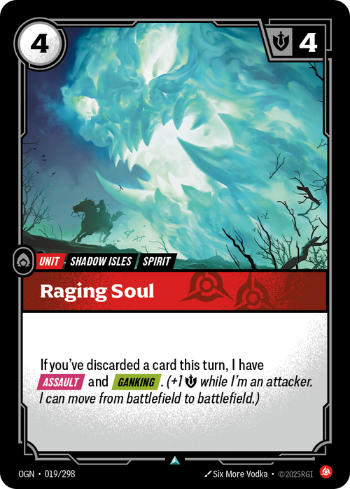 Raging Soul – OGN-019/298 – Uncommon