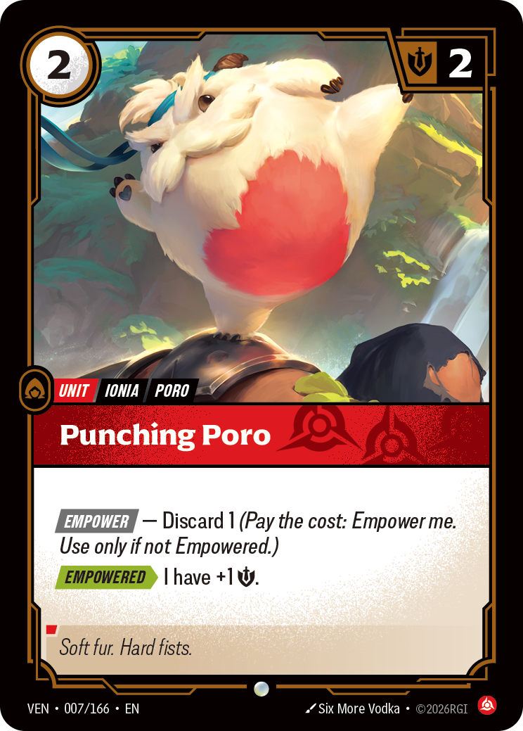 Punching Poro – VEN-007/166 – Common