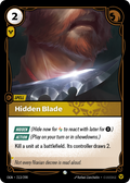 Hidden Blade – OGN-213/298 – Common