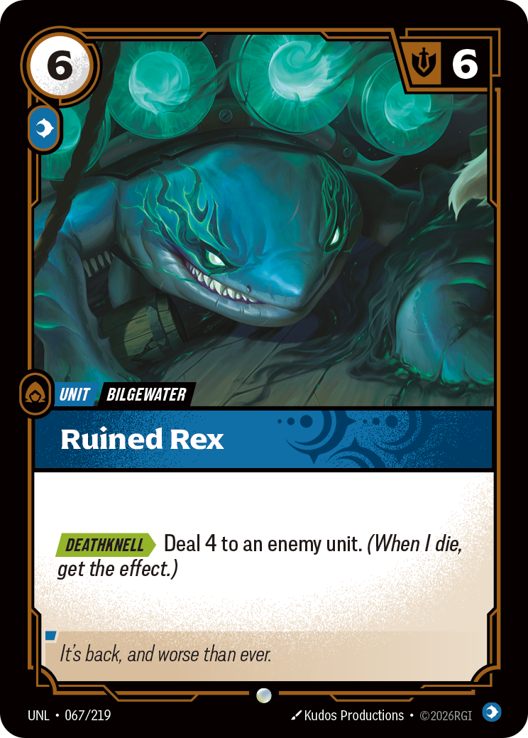 Ruined Rex – UNL-067/219 – Common