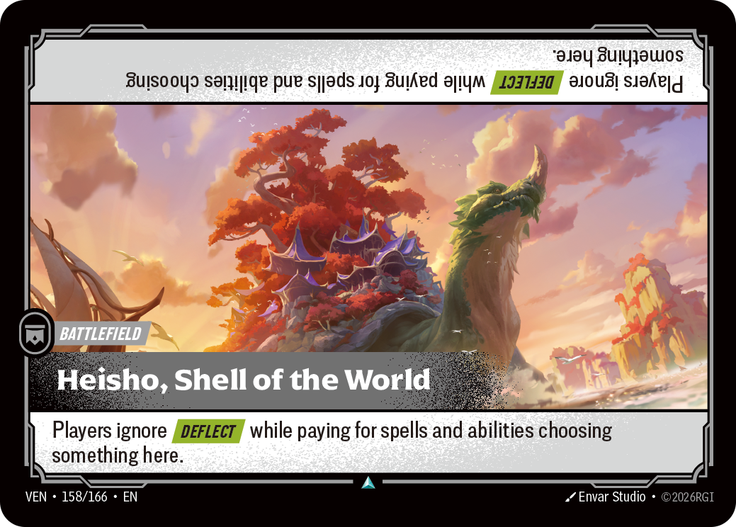 Heisho, Shell of the World – VEN-158/166 – Uncommon