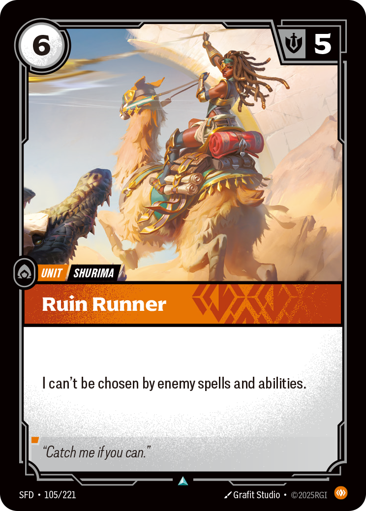 Ruin Runner – SFD-105/221 – Uncommon