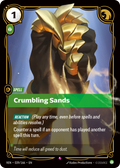 Crumbling Sands – VEN-039/166 – Rare