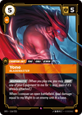 Yone, Blademaster – SFD-116/221 – Rare