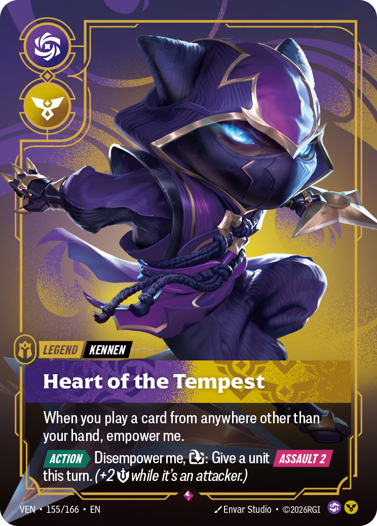 Heart of the Tempest – VEN-155/166 – Rare