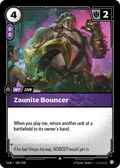 Zaunite Bouncer – OGN-188/298 – Uncommon