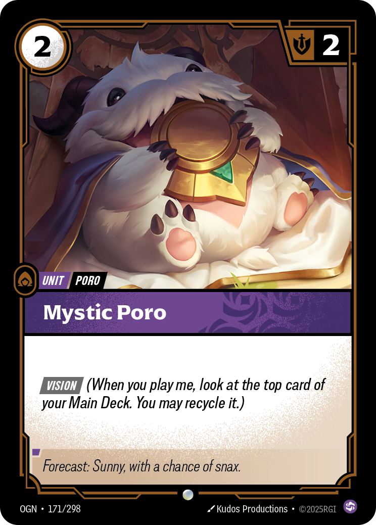 Mystic Poro – OGN-171/298 – Common