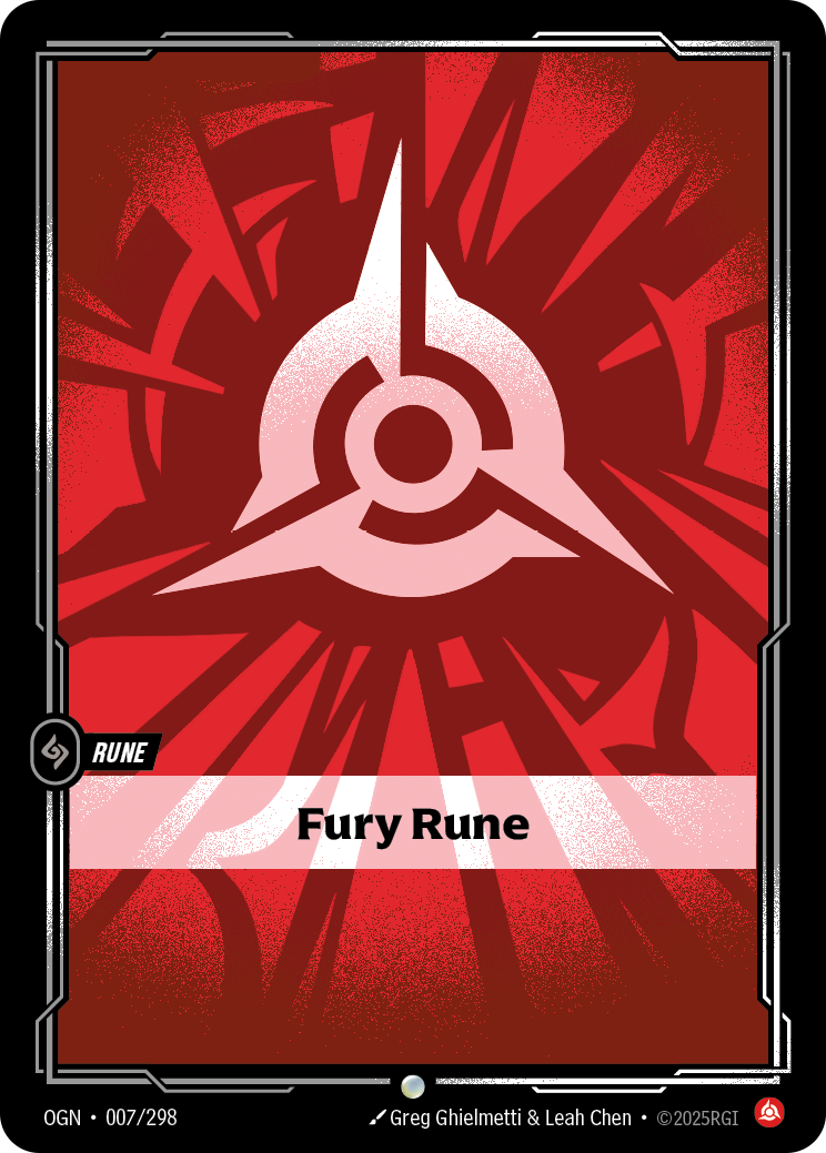 Fury Rune – OGN-007/298 – Common