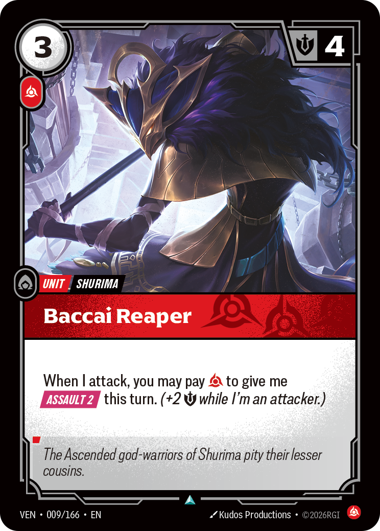 Baccai Reaper – VEN-009/166 – Uncommon