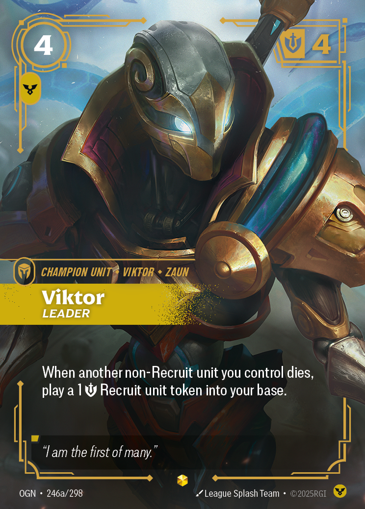 Viktor, Leader – OGN-246a/298 – Showcase