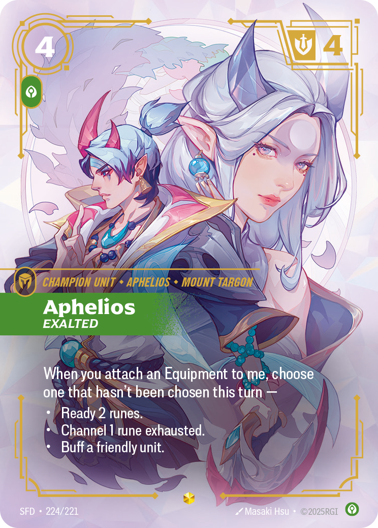 Aphelios, Exalted – SFD-224/221 – OVN