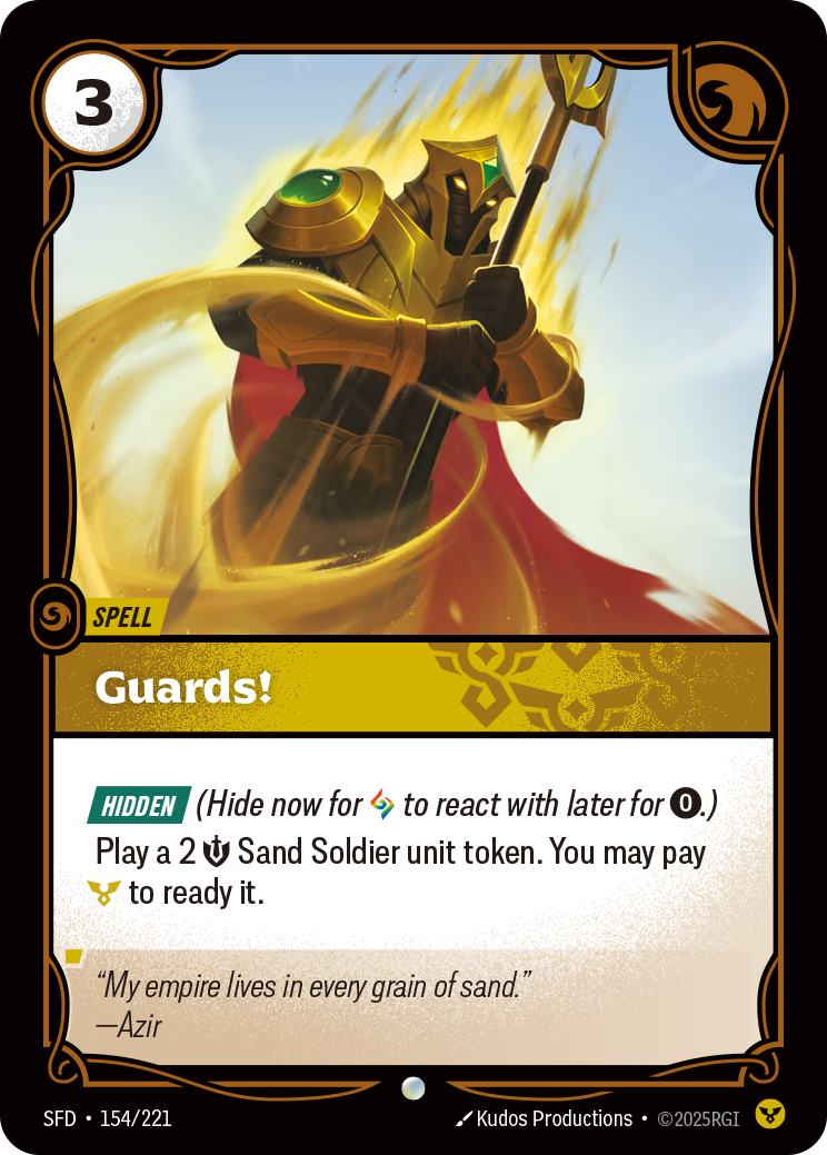 Guards! – SFD-154/221 – Common