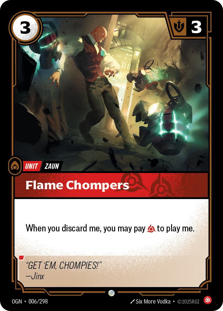 Flame Chompers – OGN-006/298 – Common