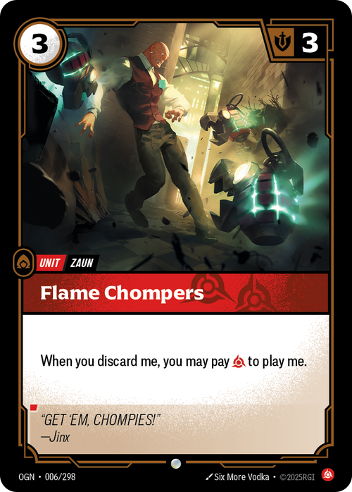 Flame Chompers – OGN-006/298 – Common