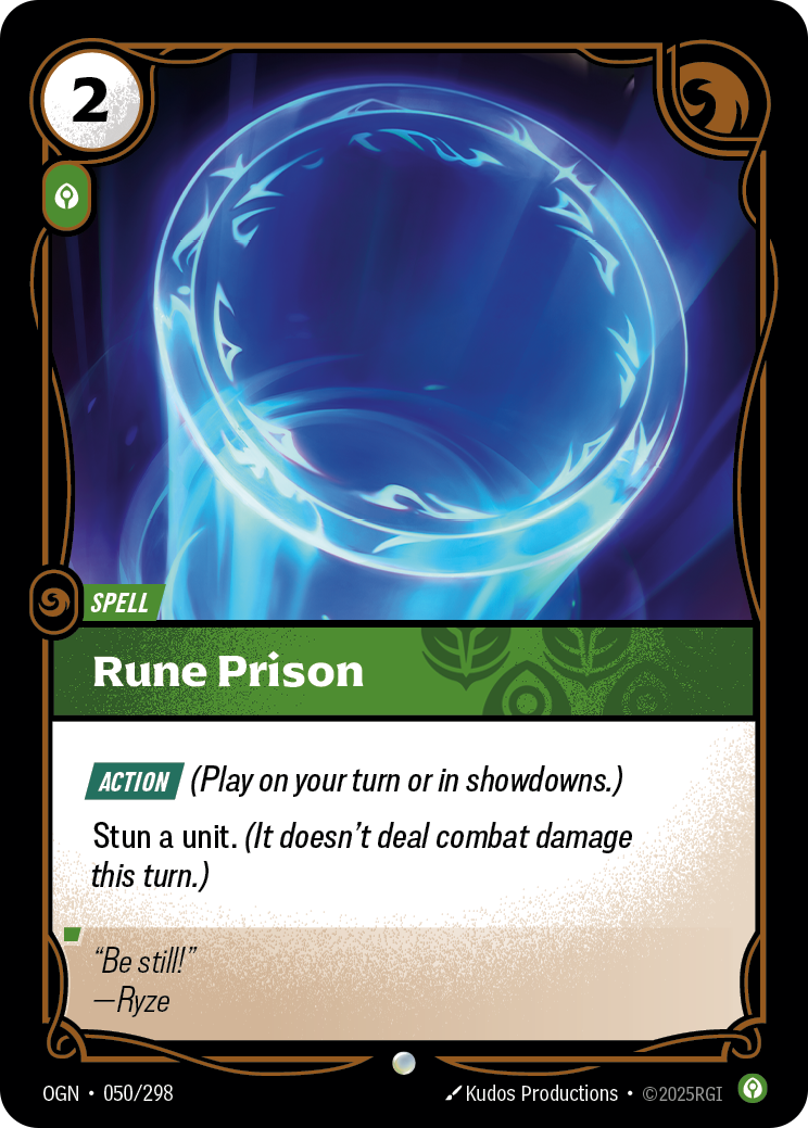 Rune Prison – OGN-050/298 – Common