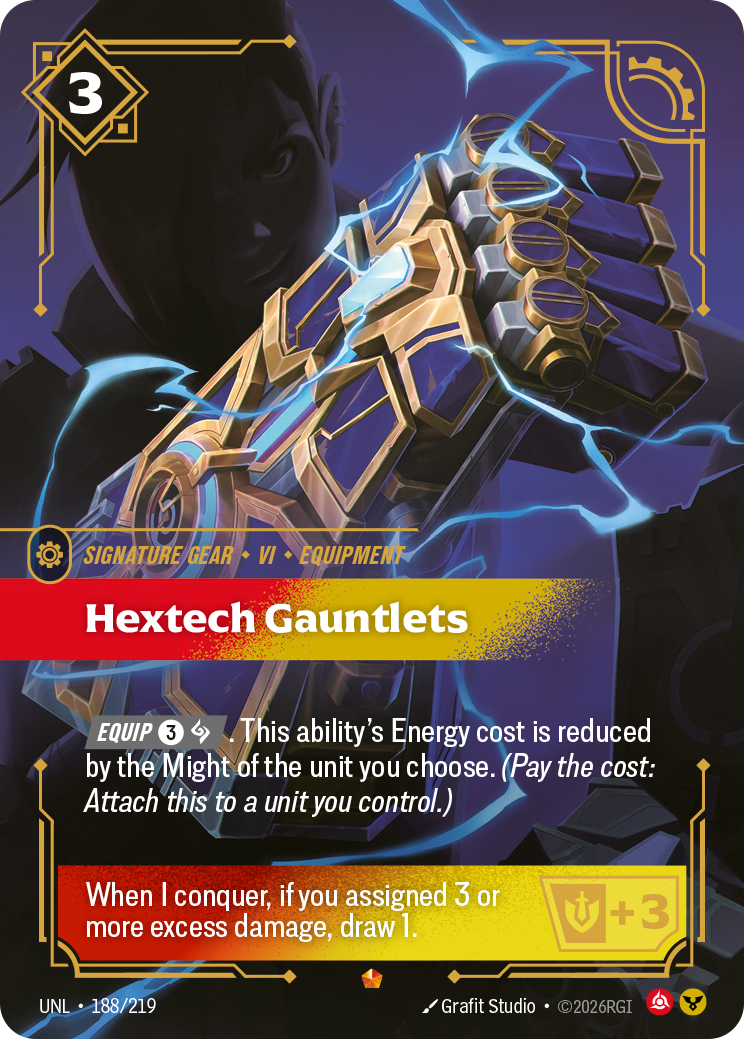Hextech Gauntlets – UNL-188/219 – Epic