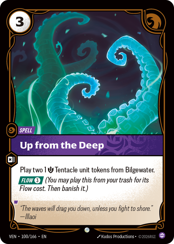 Up from the Deep – VEN-100/166 – Common