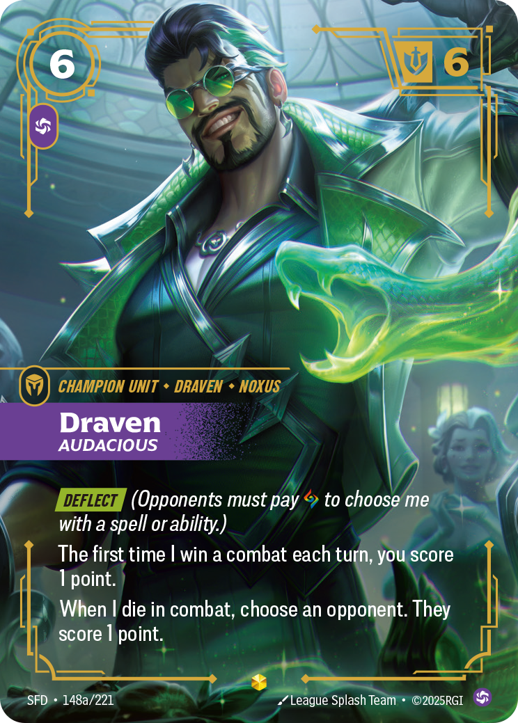 Draven, Audacious – SFD-148a/221 – Showcase