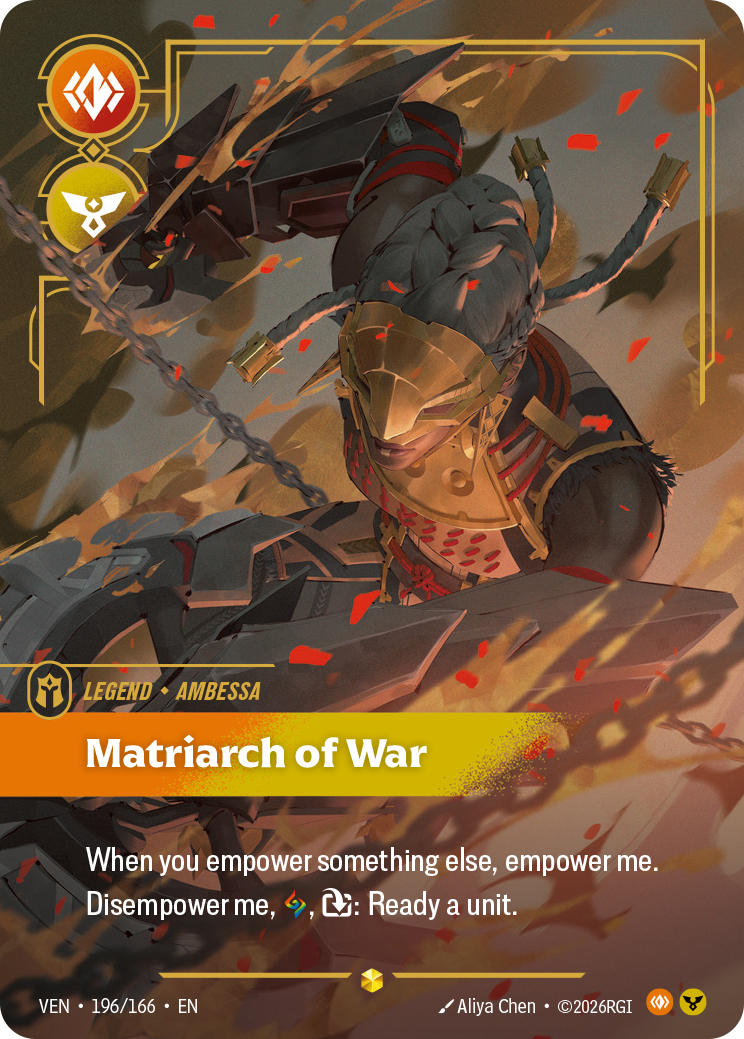 Matriarch of War – VEN-196/166 – OVN