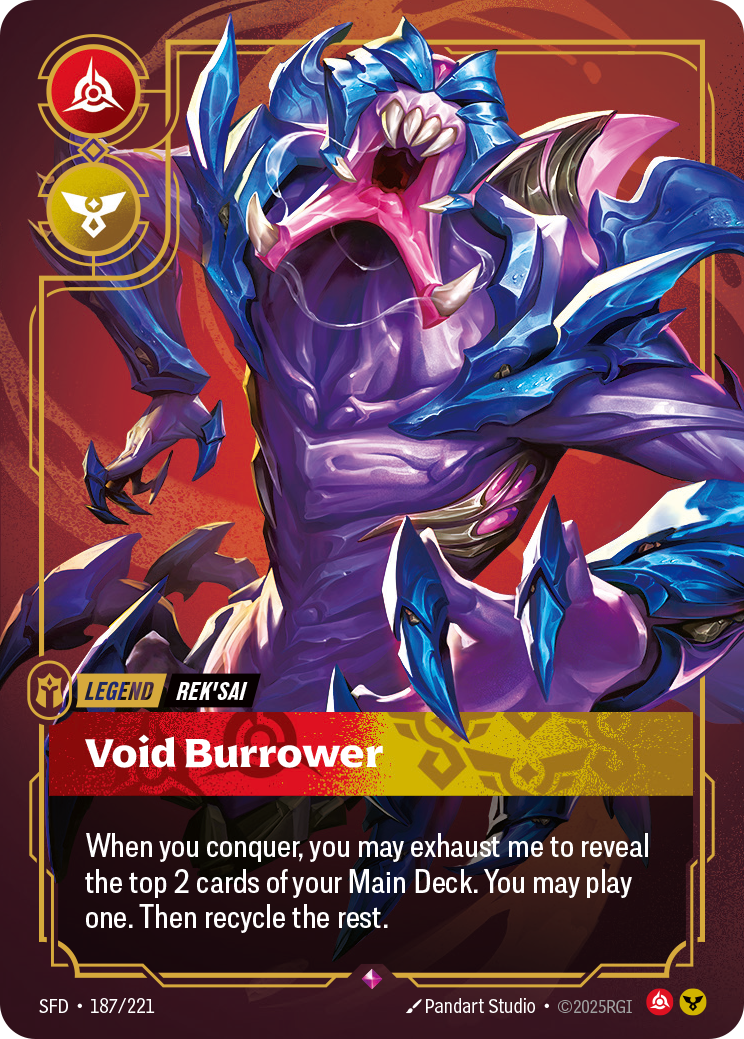 Void Burrower – SFD-187/221 – Rare