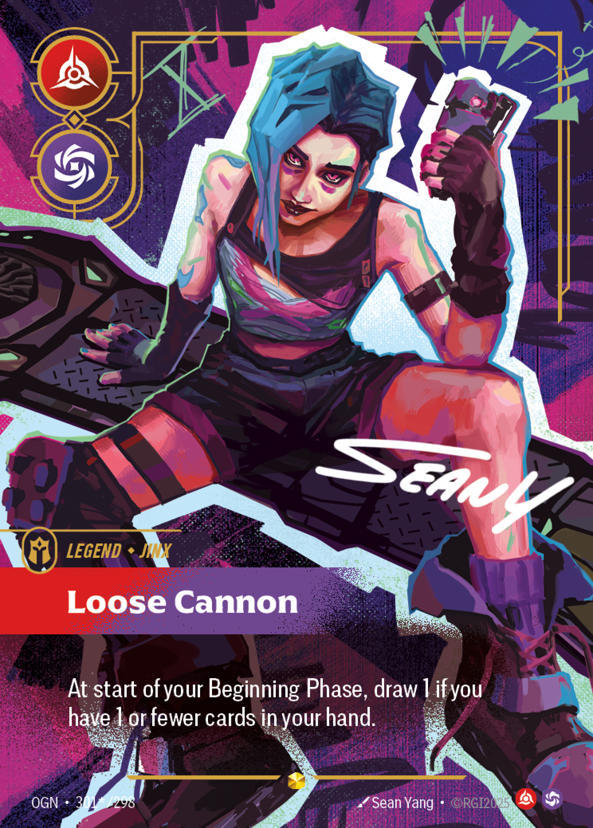 Loose Cannon – OGN-301*/298 – OVN Signature