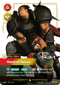 Hand of Noxus – OGN-302*/298 – OVN Signature