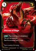 Decree of Rage – VEN-015/166 – Rare