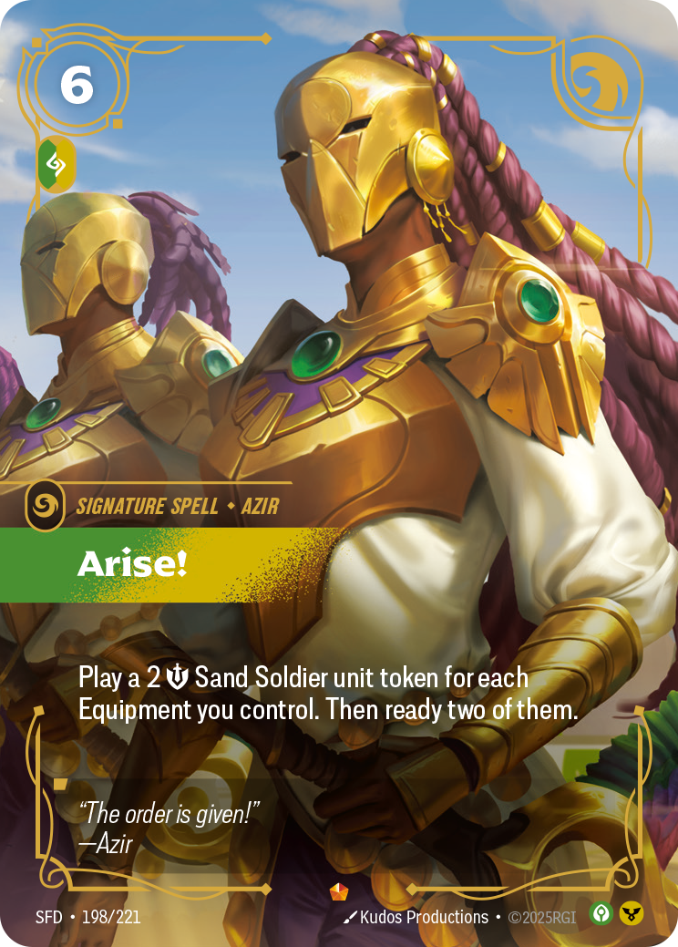 Arise! – SFD-198/221 – Epic