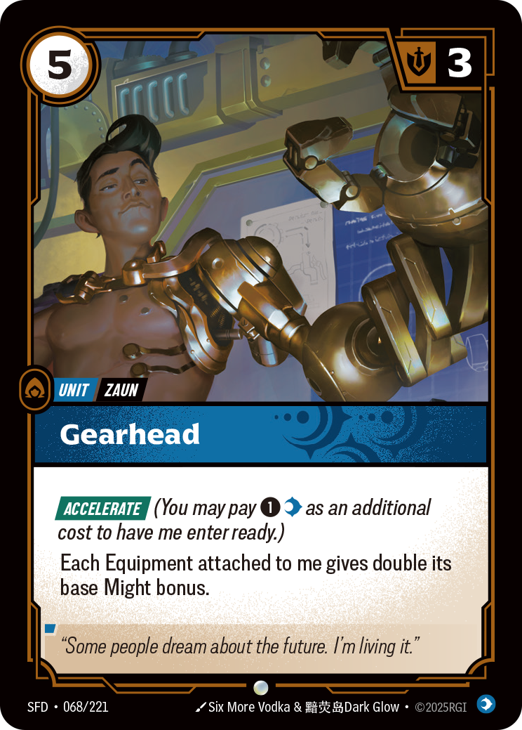 Gearhead – SFD-068/221 – Common