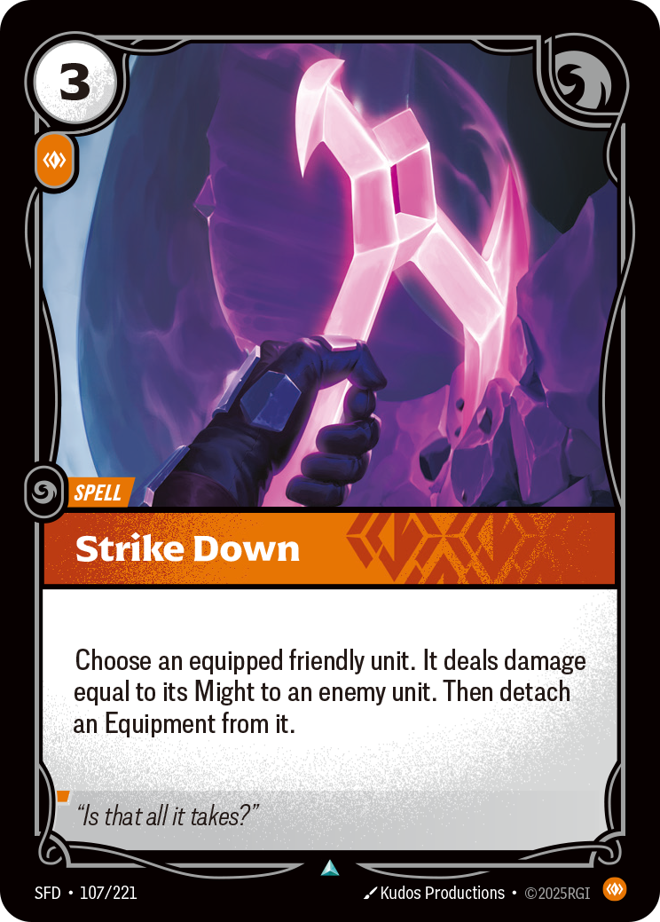 Strike Down – SFD-107/221 – Uncommon