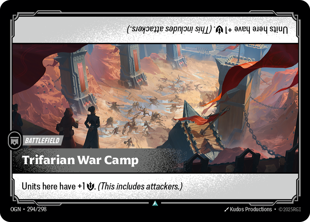 Trifarian War Camp – OGN-294/298 – Uncommon