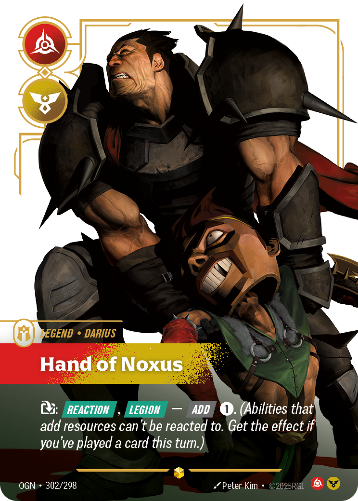 Hand of Noxus – OGN-302/298 – OVN