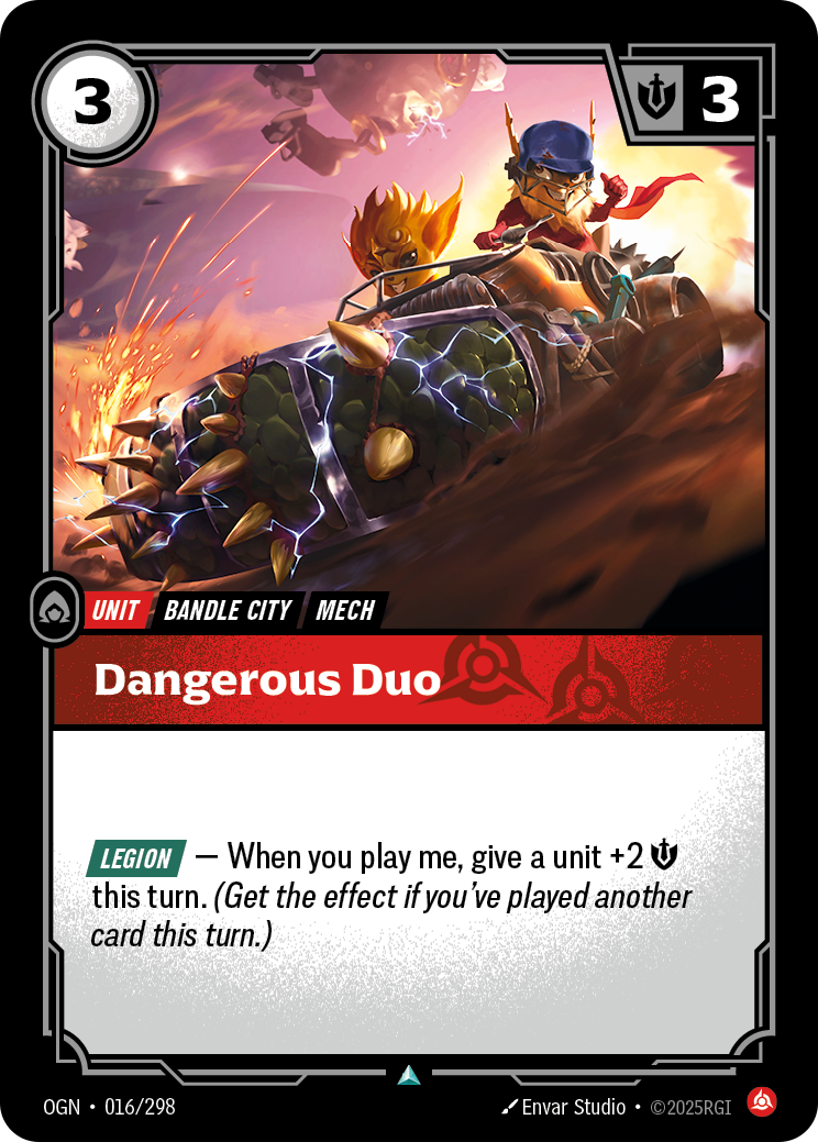 Dangerous Duo – OGN-016/298 – Uncommon