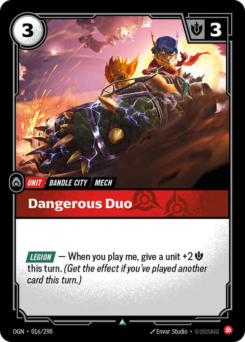 Dangerous Duo – OGN-016/298 – Uncommon