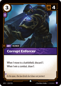 Corrupt Enforcer – SFD-123/221 – Common