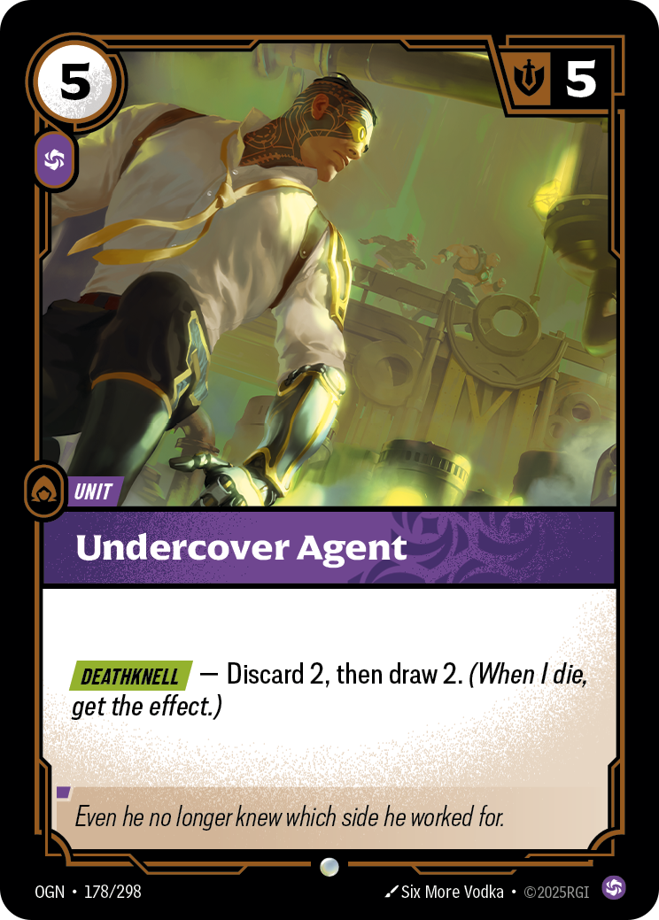 Undercover Agent – OGN-178/298 – Common