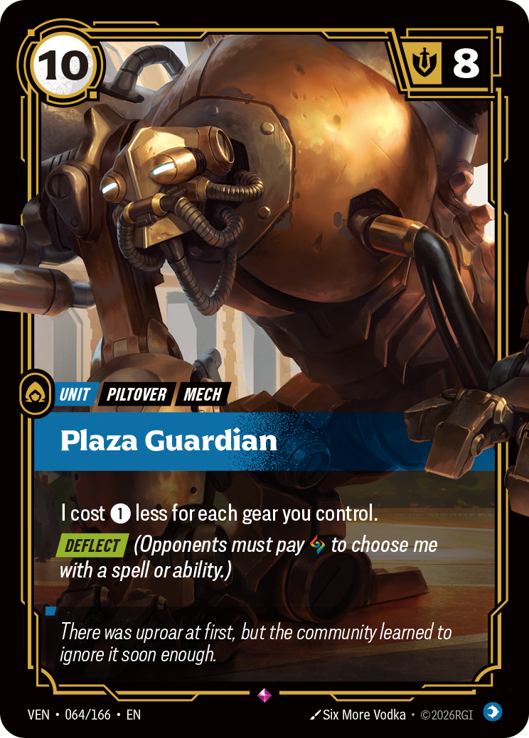 Plaza Guardian – VEN-064/166 – Rare