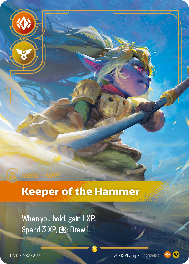 Keeper of the Hammer – UNL-237/219 – OVN