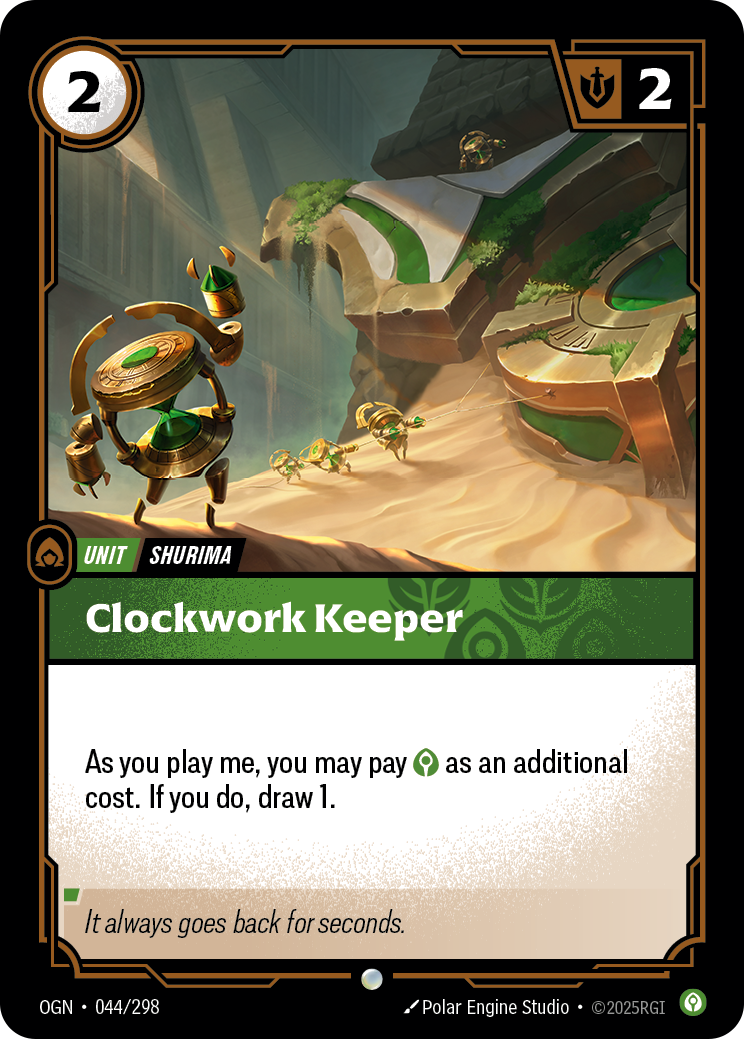 Clockwork Keeper – OGN-044/298 – Common