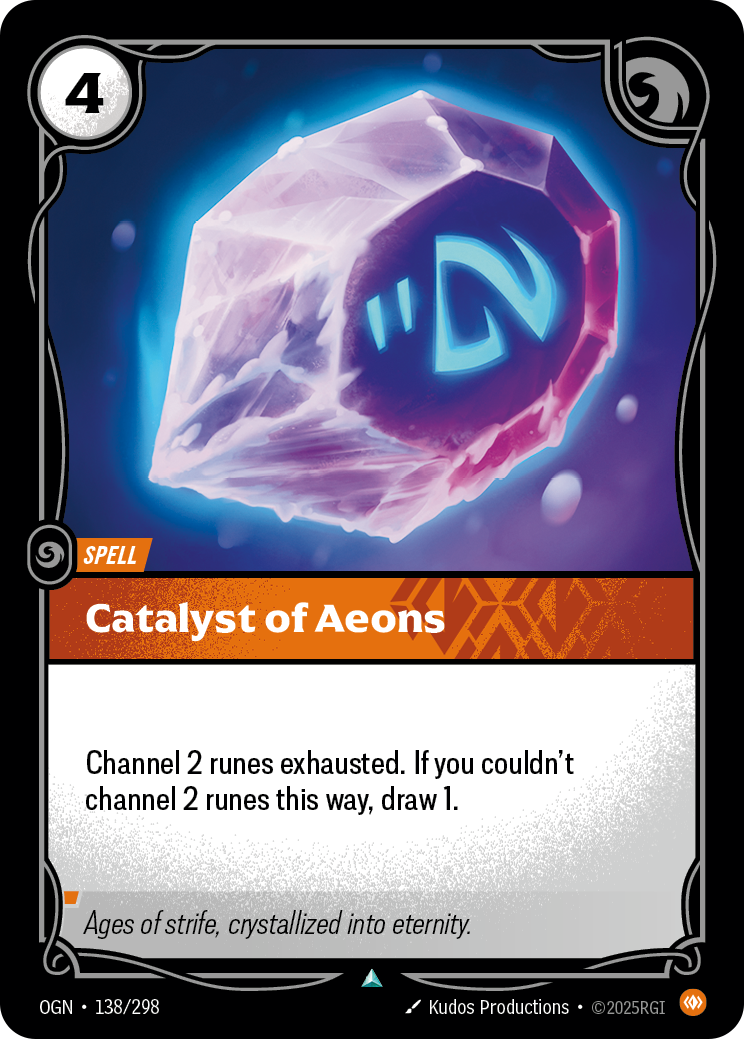 Catalyst of Aeons – OGN-138/298 – Uncommon