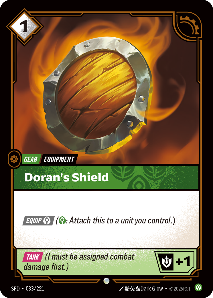 Doran's Shield – SFD-033/221 – Common