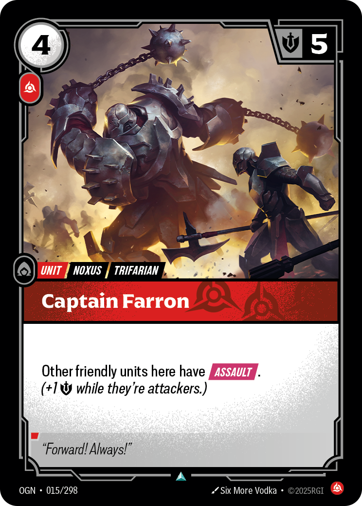 Captain Farron – OGN-015/298 – Uncommon
