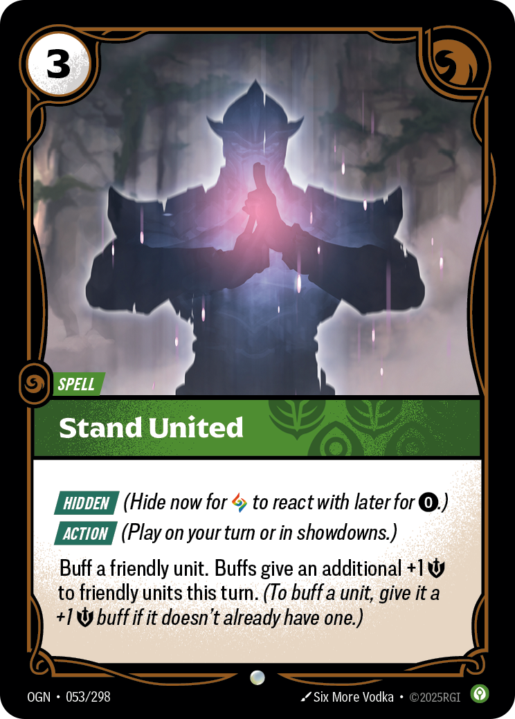 Stand United – OGN-053/298 – Common