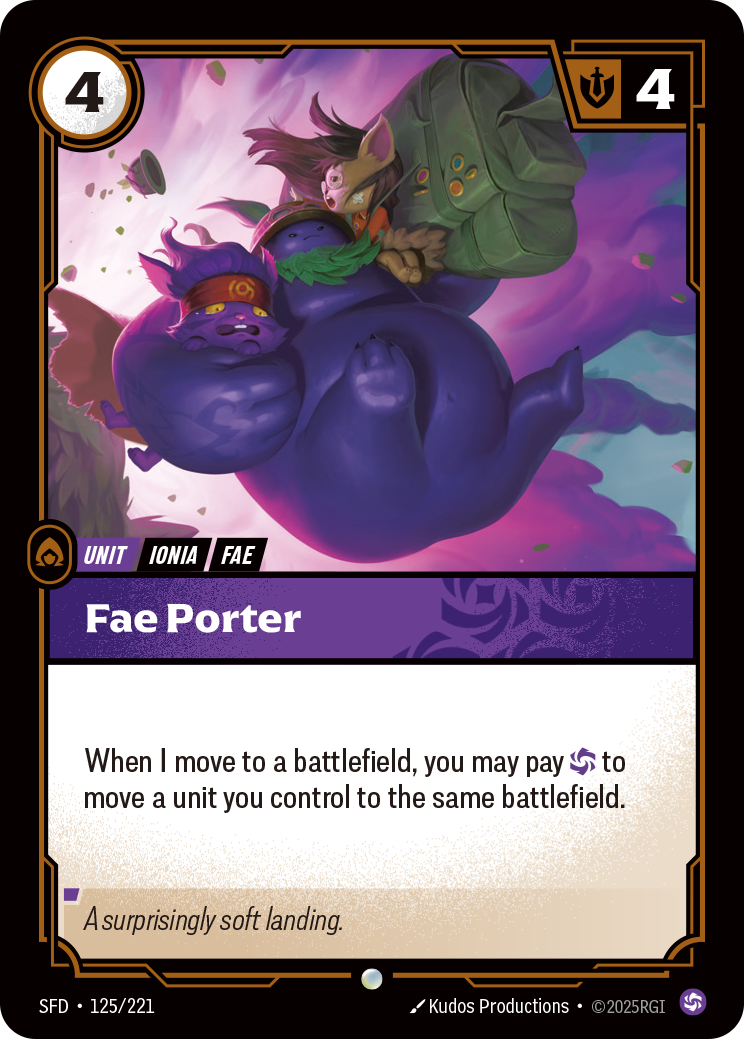 Fae Porter – SFD-125/221 – Common