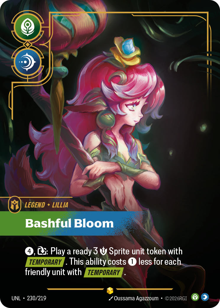 Bashful Bloom – UNL-230/219 – OVN