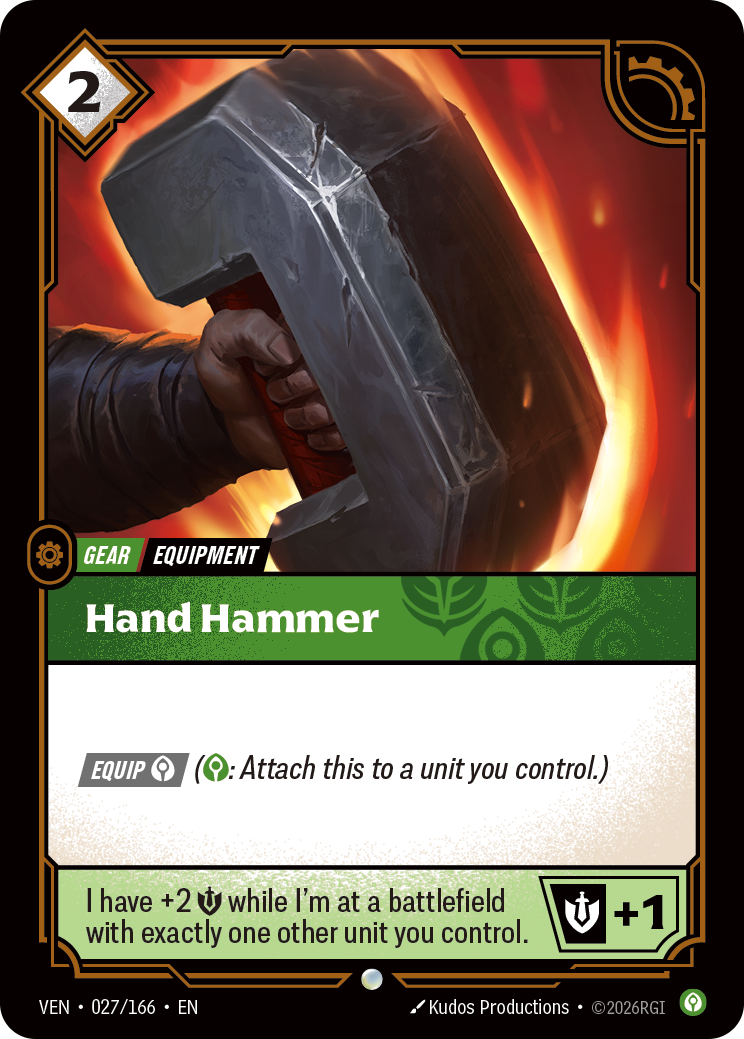 Hand Hammer – VEN-027/166 – Common