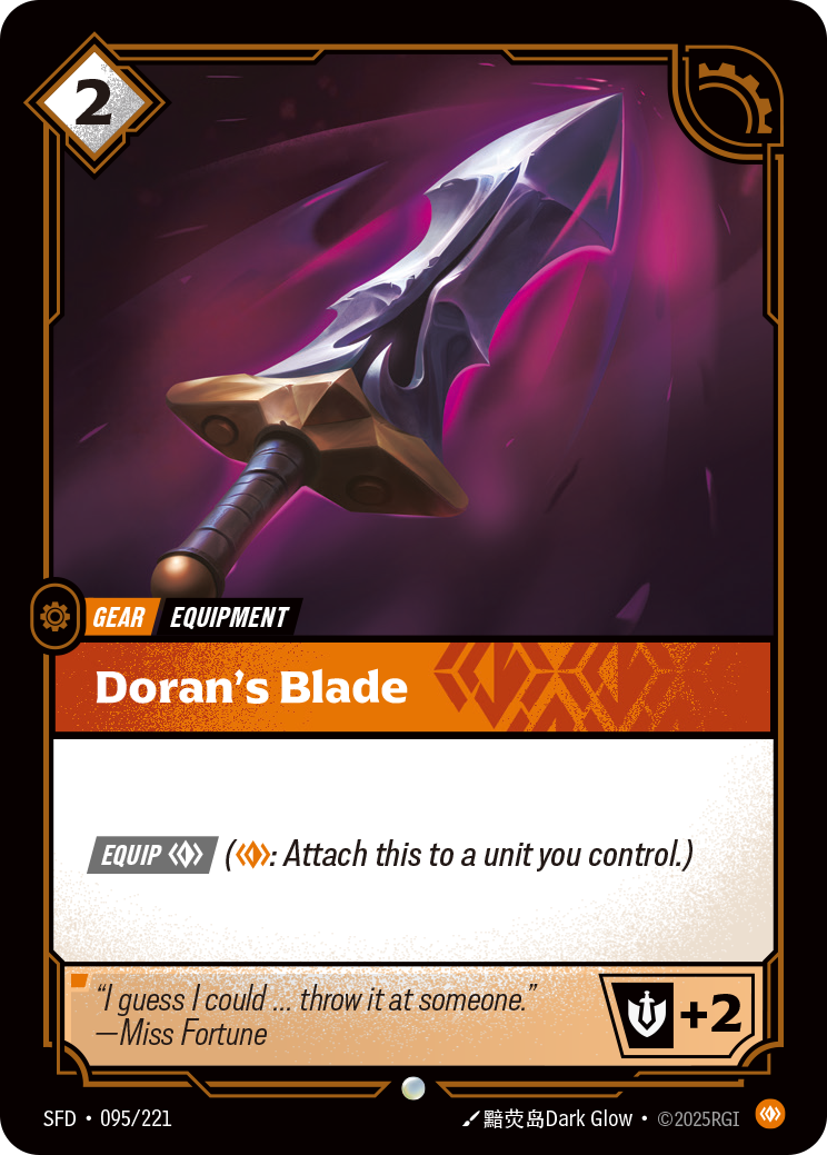 Doran's Blade – SFD-095/221 – Common