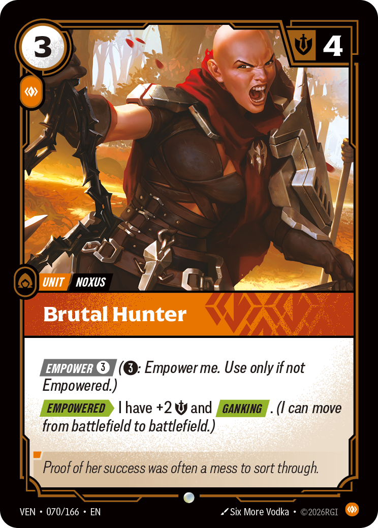 Brutal Hunter – VEN-070/166 – Common